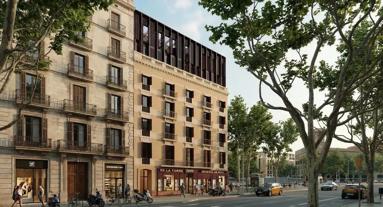 Fachada edificio siglo XIX | Ubicación U4 residences